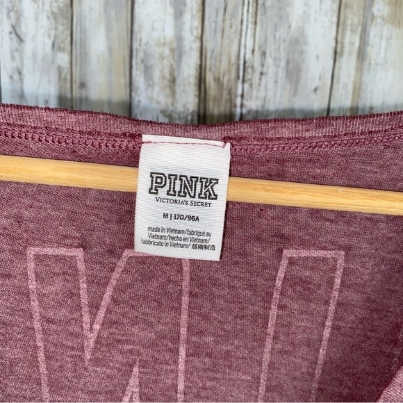 PINK VS Printed Back V Neck Tee - Picture 5 of 5